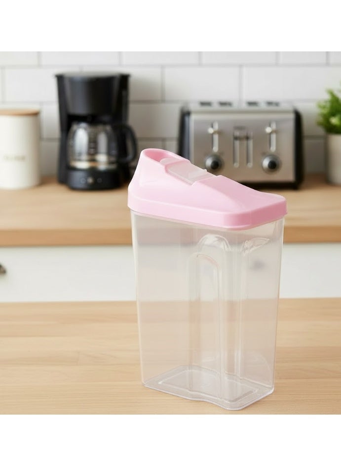 favilla 3-piece plastic spice container set with airtight lids – 250ml capacity – 8 x 5.5 x 12.5cm - Image 3